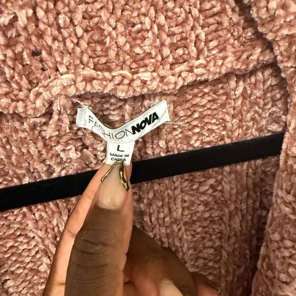 Fashion Nova Lounge Crop Top and Shorts Set - Picture 12 of 14